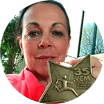 life coaching - Anna Agosti con Elena Padovese life coach perdere peso medaglia maratona vienna
